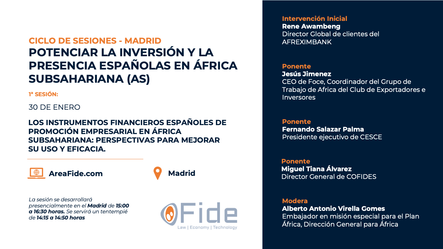 ¿Cómo Potenciar la Inversión y la Presencia Empresariales Españolas en Africa Subsahariana?